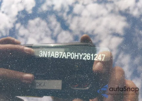 2017 Nissan Sentra Sr from USA, damaged, VIN 3N1AB7AP0HY261247